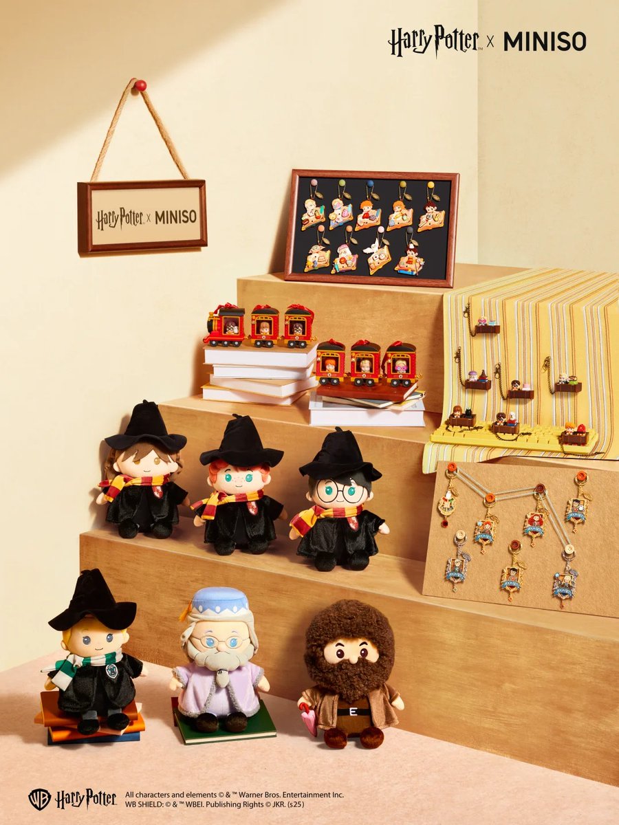 ハリー・ポッター Harry Potter MINISO 中国 コラボ 2025年8月15日~9月