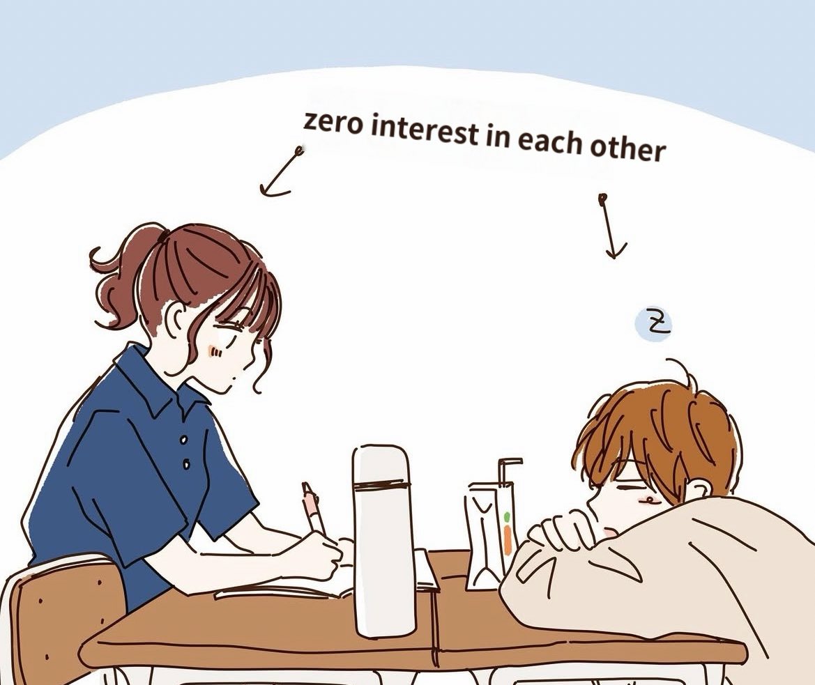 Me: OMG, finally little crumbs of Mari and Asagiri, we won, maybe their friendship will flourish soon 😭😭😭

Ichinohe sensei: They literally have zero interest in each other and they won’t even talk if Hikari and Ootani aren’t there 

LMAO 😭😭