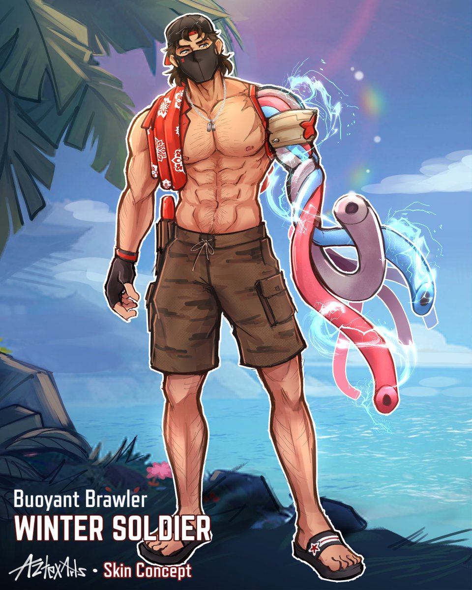 AztexArts's tweet photo. summer bucky skin concept!! ☀️🦾
-
#MarvelRivals #wintersoldier https://t.co/yFvKO9wgiu