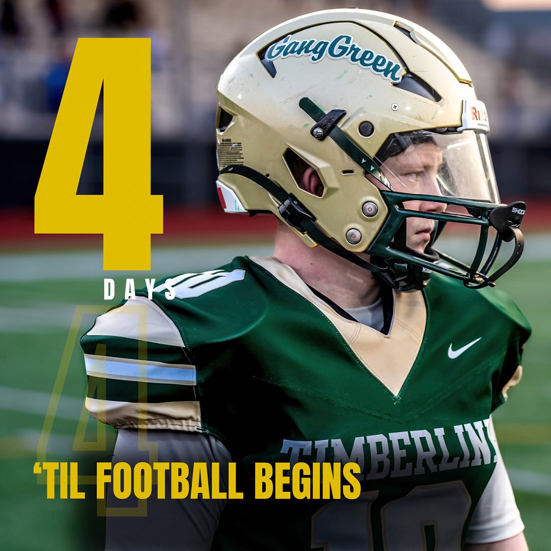 4 days! 🍀
#GangGreen