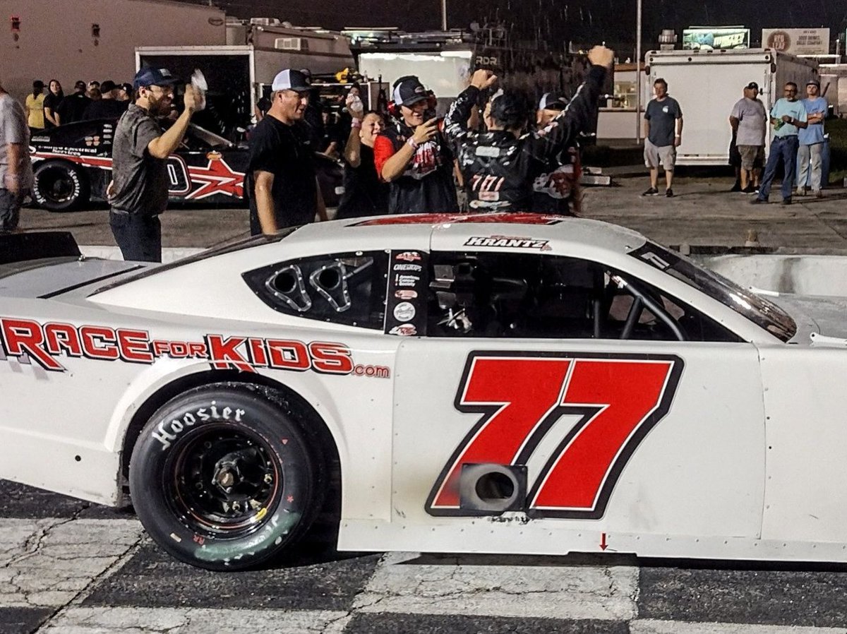 Short Track Report (@shorttrackrep) on Twitter photo There was no answer to <a href="/DarrenKrantzJr/">darrenkrantzjr</a> as he puts himself up front and survives the chaos to win the <a href="/OCS_Track/">Orange County Speedway</a> <a href="/AltecInc/">Altec Inc</a> Prelude To The Orange Blossom Shootout! <a href="/camdengullie/">Camden Gullie</a> moved in to challenge Krantz down the stretch, but nobody had anything for the #77 tonight. There was no answer to <a href="/DarrenKrantzJr/">darrenkrantzjr</a> as he puts himself up front and survives the chaos to win the <a href="/OCS_Track/">Orange County Speedway</a> <a href="/AltecInc/">Altec Inc</a> Prelude To The Orange Blossom Shootout! <a href="/camdengullie/">Camden Gullie</a> moved in to challenge Krantz down the stretch, but nobody had anything for the #77 tonight.