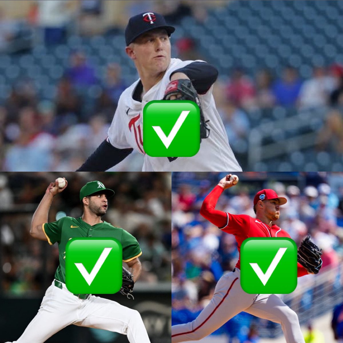 GauntletGurusSports (@gauntletgurus) on Twitter photo MLB RECAP 🧹🧹🧹
FREE MONTH TO SOMEONE WHO LIKES ♥️
Zebby Matthews o5.5 Ks ✅
Morales 4/Zebby 4+ Ks ✅
Cade Cavalli o4.5 Ks ✅
Honestly, good reads all around.
THATS ANOTHER SWEEP YALL 🧹💰 MLB RECAP 🧹🧹🧹
FREE MONTH TO SOMEONE WHO LIKES ♥️
Zebby Matthews o5.5 Ks ✅
Morales 4/Zebby 4+ Ks ✅
Cade Cavalli o4.5 Ks ✅
Honestly, good reads all around.
THATS ANOTHER SWEEP YALL 🧹💰