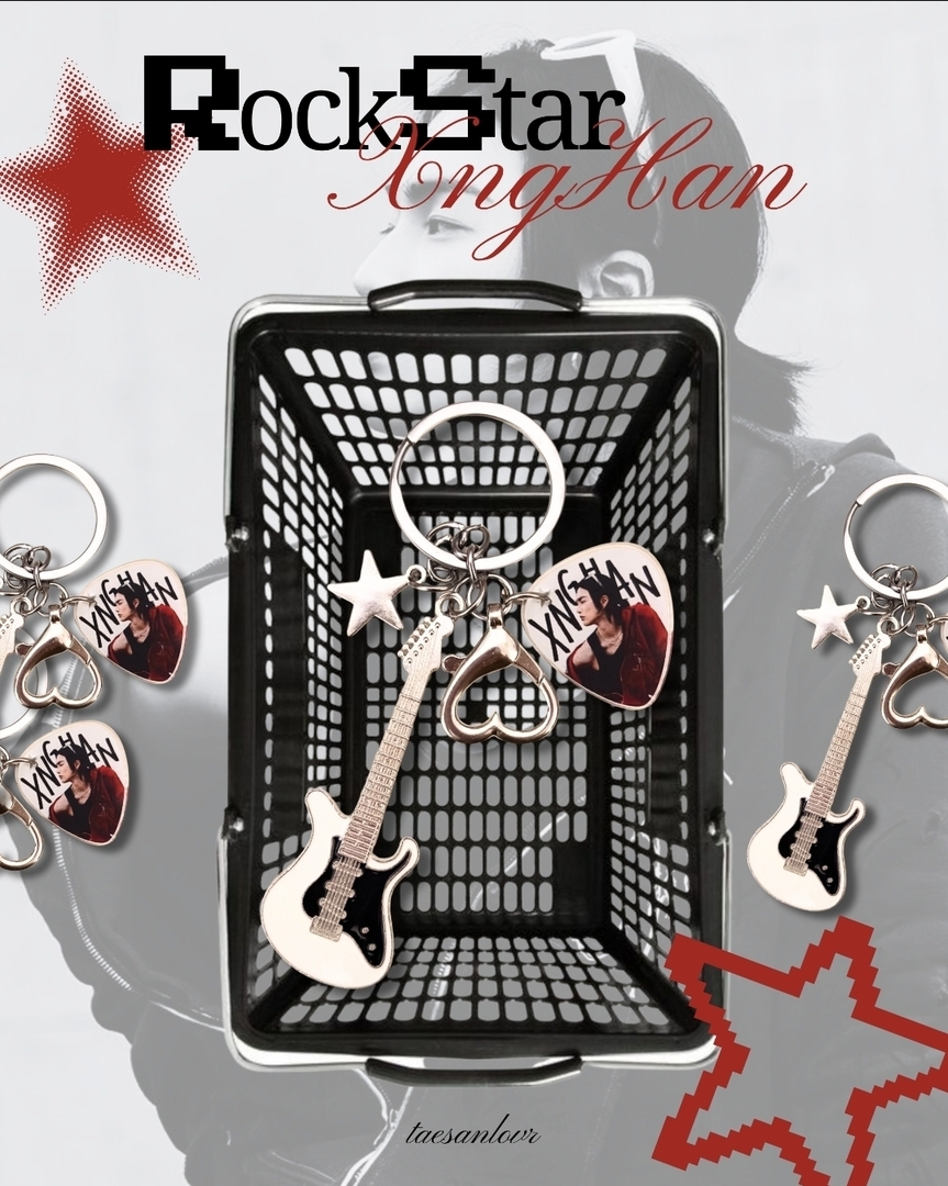 🎸 ★★ — interest check! 🎸🐈‍⬛️

hAii hjg! ★★ aku mau open po xnghan rockstar keychain 🔖35k! kindly drop ur @ if you are interested ★꩜ .ᐟ [@/taesanlovr]