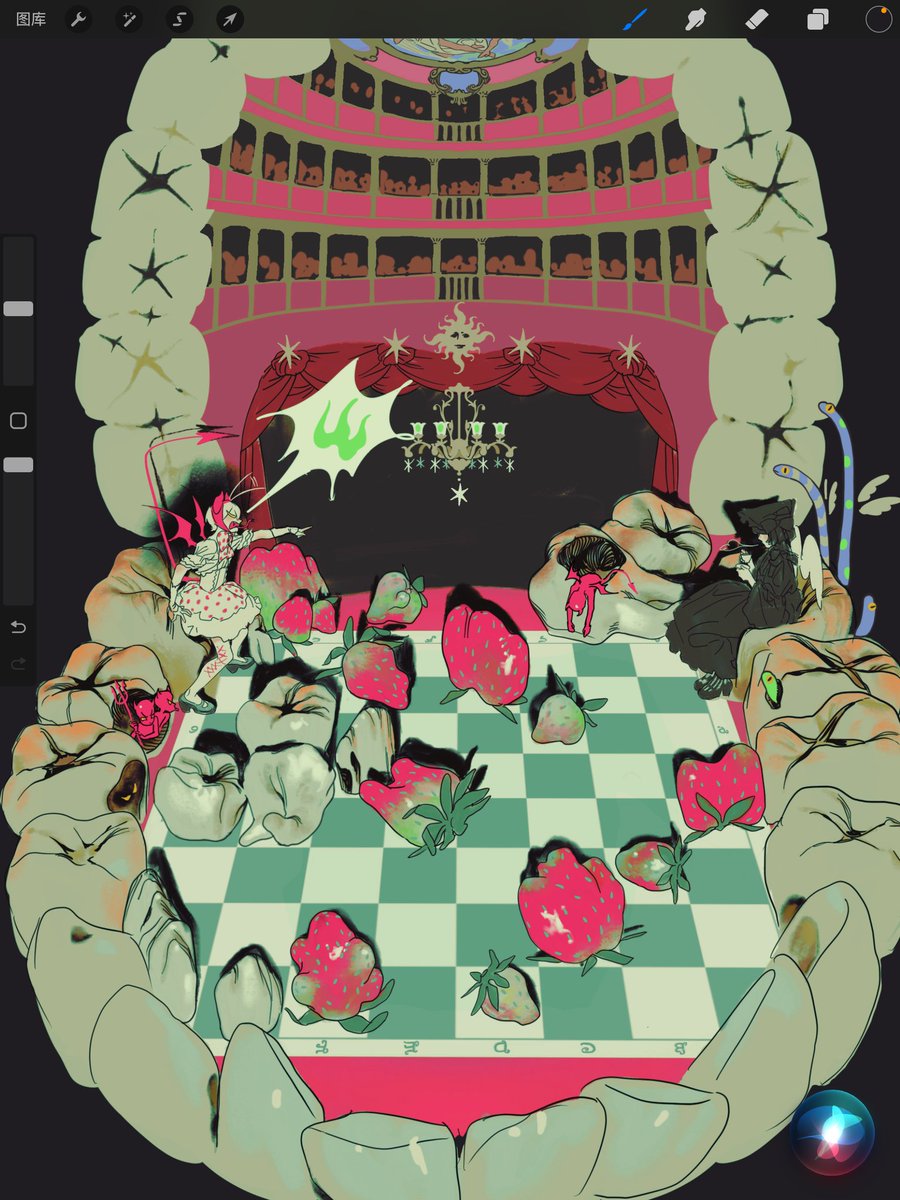 #illustration 
棋局