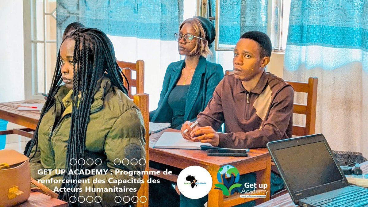 🇬 🇴 🇲 🇦  Get up international en pleine session de formation sur la santé mentale et psychosociale dans le but de sensibiliser la communauté aux questions de santé mentale, souvent stigmatisées afin d'aide à réduire les préjugés et à encourager les personnes de l'aide.
