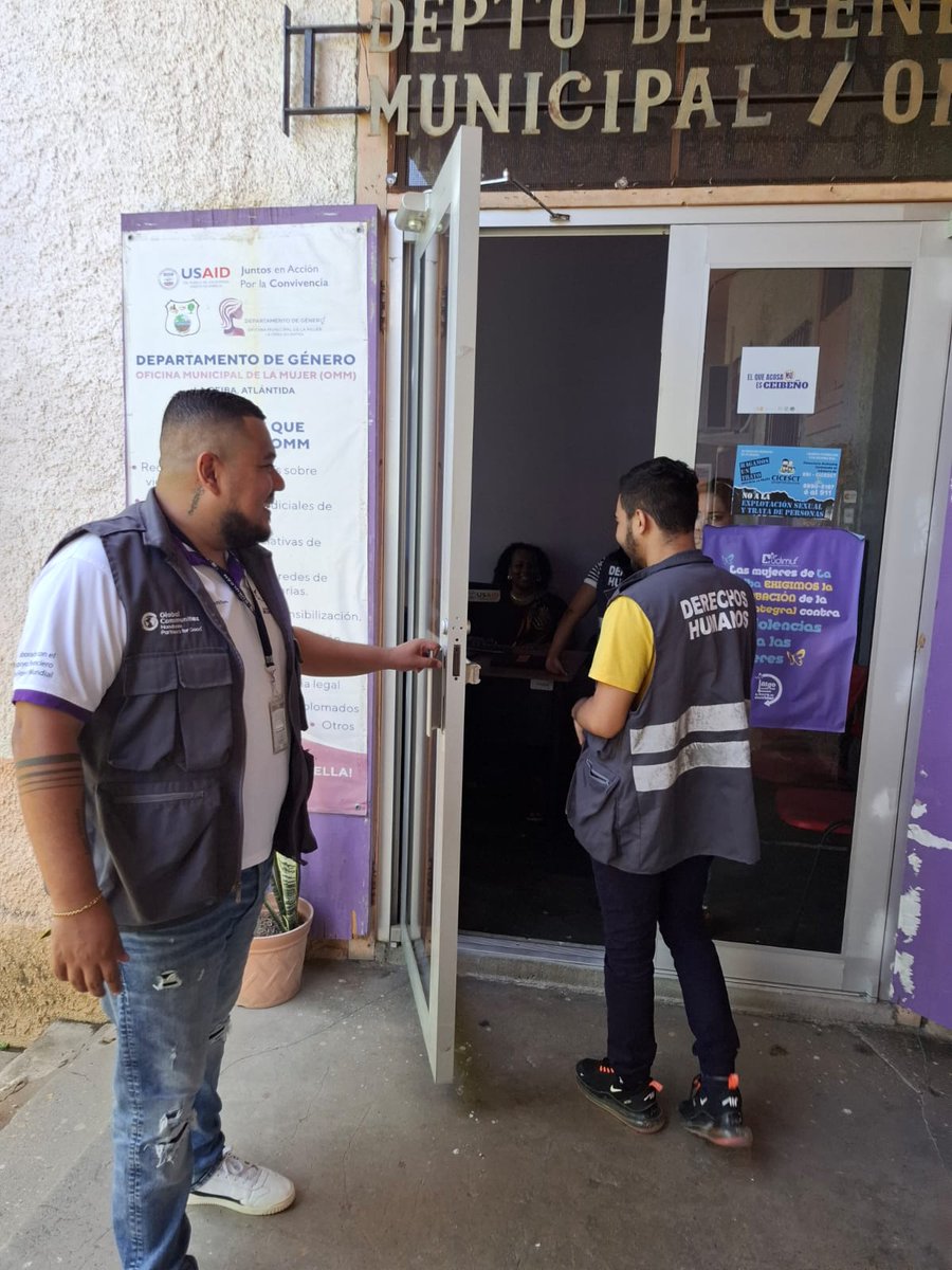 OPROUCE's tweet photo. Veeduría con enfoque de inclusión en La Ceiba**
Desde el Comité Nacional de Veedurías, Organizacion Oprouce y Kukulcánhn realizamos una veeduría especializada a la OMM de La Ceiba, con un enfoque claro: evaluar la atención brindada a mujeres trans y personas sexo-género diversas. https://t.co/Nz9jJpuwPn