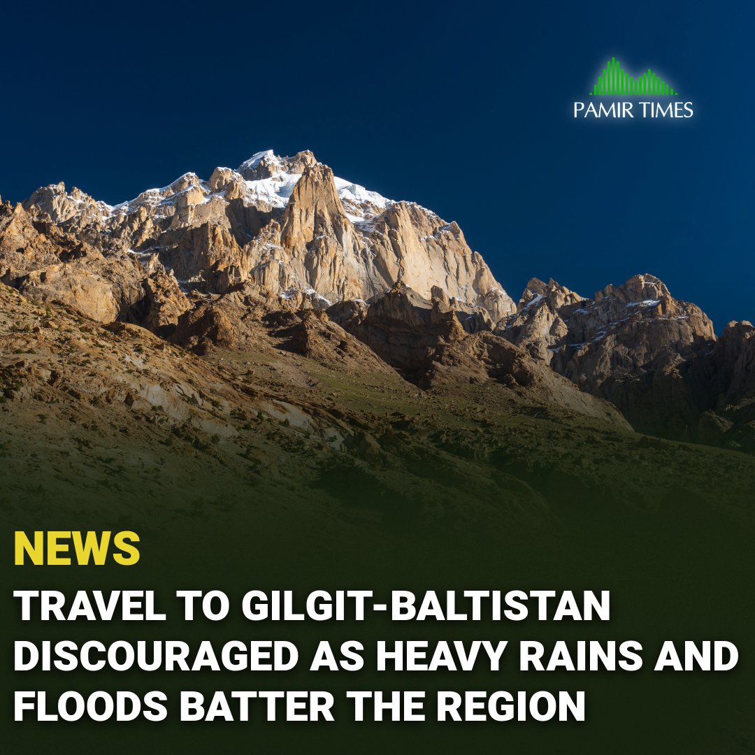 The Pakistan Meteorological Department (PMD) has issued a weather advisory warning of widespread rain accompanied by wind and thunderstorms in #Gilgit-#Baltistan and parts of Kashmir from August 17 to 19. 

According to the forecast, scattered heavy to very heavy falls are