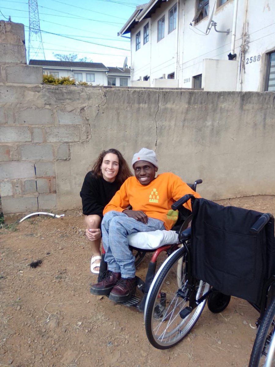 Thank you to Dominique and her team for raising funds through their fun run to sponsor two chairs for QASA member Sandile Mthembu and Sboniso Hadebe. 

#QASAMembers #WheelchairDonation #ThankYou #EmpoweringMembers