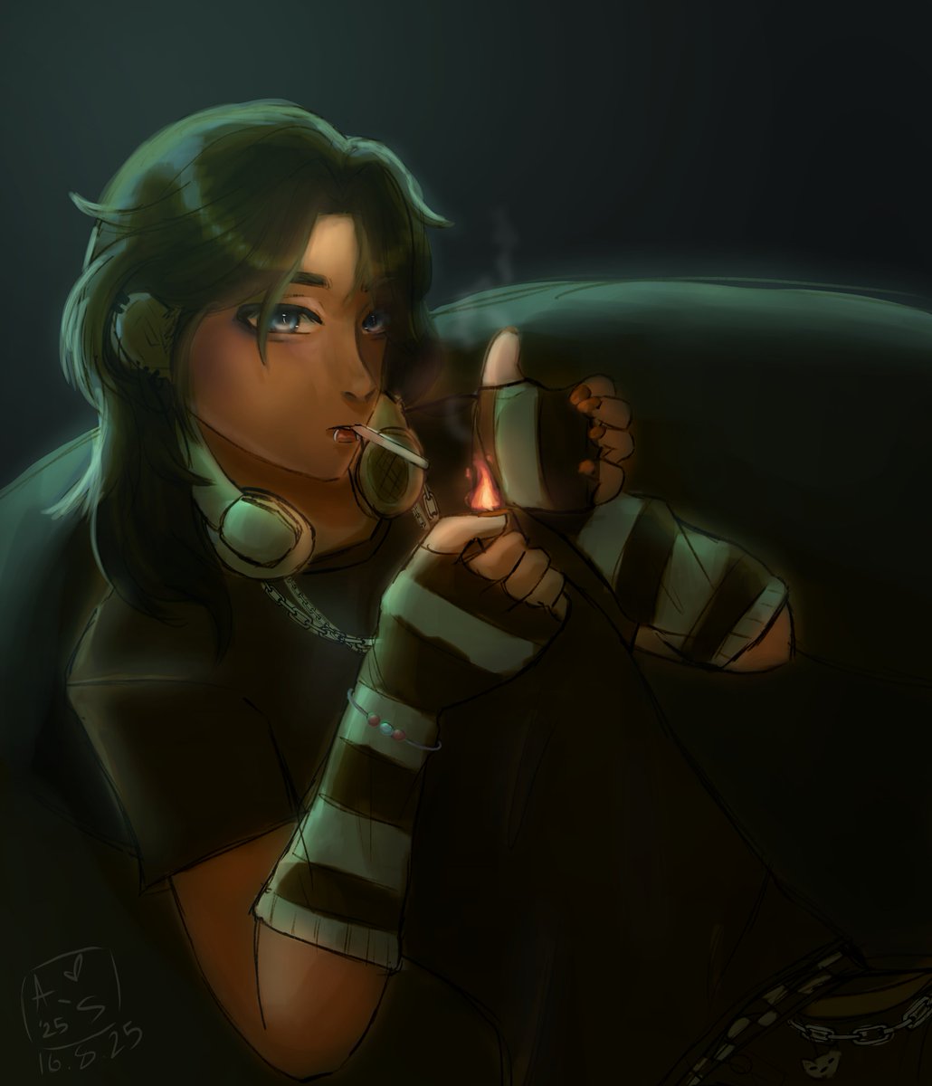 comm for <a href="/Brickillustrate/">BRiCK | comms open!</a> | ty for trusting me with your oc ;-; 

#oc #art #commission