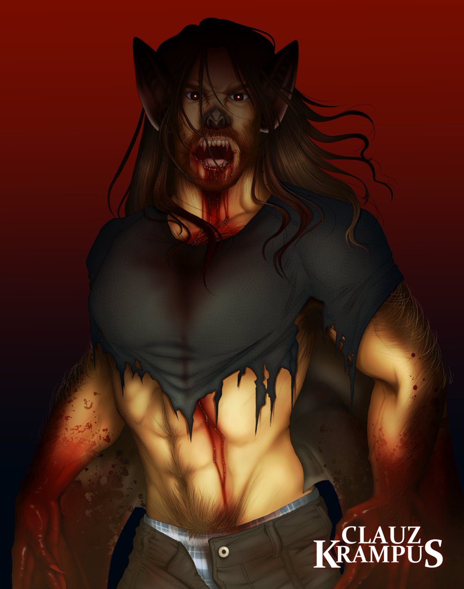 ClauzKrampus's tweet photo. Antes e depois do render https://t.co/qettdqfXby