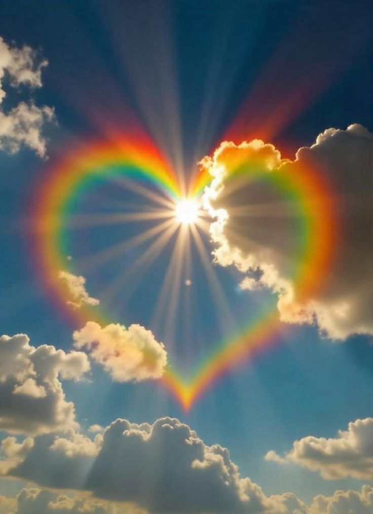 Be a rainbow in someone's rain.
