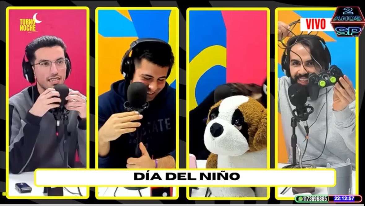 SiemPrimicias's tweet photo. 🔴EN VIVO

#TurnoNoche | Hacemos la previa del #DiaDelNiño 

TRAJIMOS LOS REGALOS MÁS SIGNIFICATIVOS, DE CADA UNO, DE CUANDO ÉRAMOS CHICOS 🥹

SEBAS TRAJO UN JOYSTICK 🕹️👀

#PlanL + #SPTV

Míranos en directo👇🏻
https://t.co/4ZLQWuYhbt https://t.co/k23jzpaBys