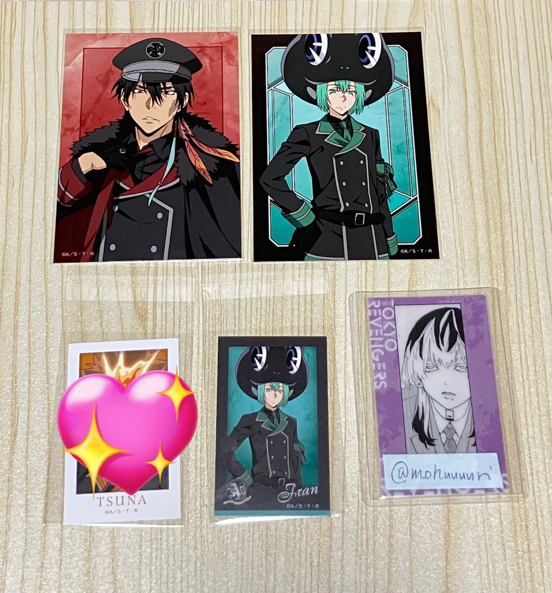 【交換】家庭教師ヒットマンREBORN! ロフト Loft ブラックミリタリー トレーディングインスタントカメラ風イラストカード ブロマイド

求→同種スクアーロ
譲→XANXUS フラン

郵送交換希望または都内手渡し（8/30）希望です。