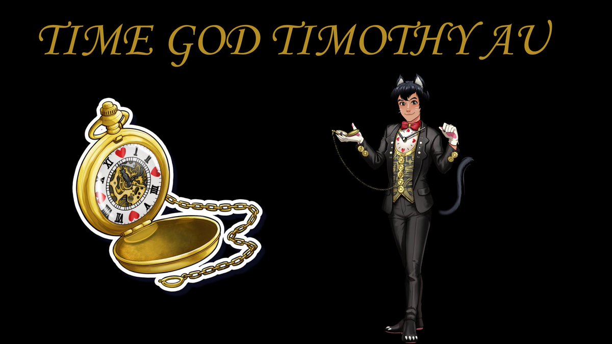 Ronronwrites's tweet photo. #TGTAU  #DATEEVERYTHINNG #dateeverythingau 
#timothytimepiece 
An AU where Timothy is the god of Time 
Ships: 
Keith x Timothy 
Dorian x Timothy 
Errol x Timothy 
Keith x Dorian

Links below 👇 https://t.co/uMNPibY3vq