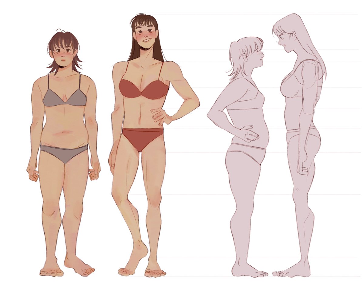 offering you my fem shse body headcanons