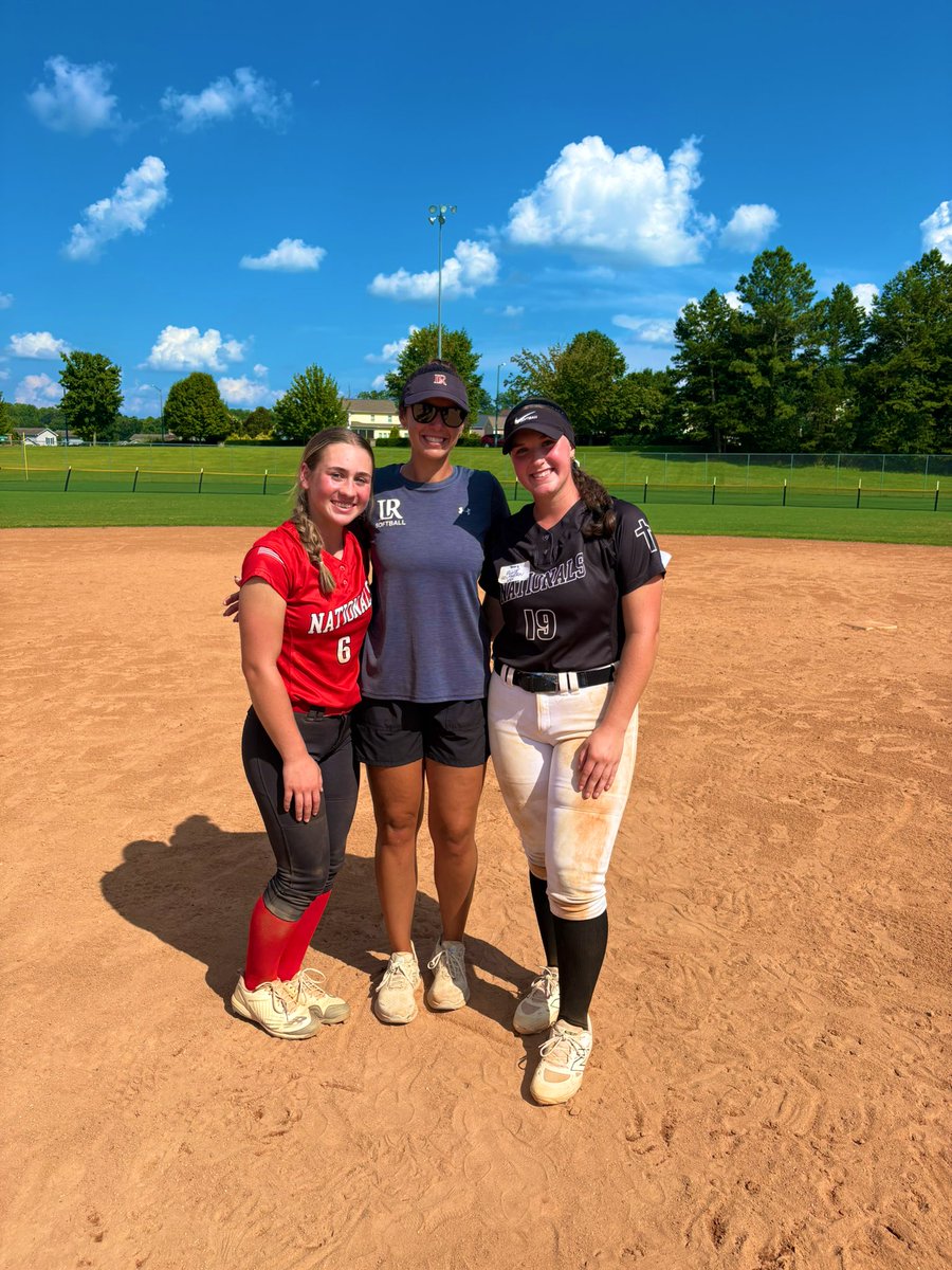 Had an amazing day at <a href="/LRSoftball/">Lenoir-Rhyne Softball</a> camp today. Thankful for Coach <a href="/HollarShena/">Shena Hollar</a> and Coach Kenley giving great feedback and recognizing my talent. @nationals_bmac