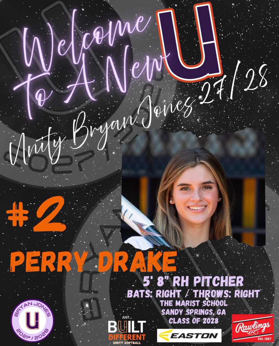 UNITY Lott 16u (@unity_lott_16u) on Twitter photo Welcome RHP/1B <a href="/PerryDrake22/">Perry Drake</a> to the “U” Mentally strong an a absolute workhorse from Brookhaven, Georgia <a href="/Marist_Softball/">Marist Softball</a> Ability to throw to all quadrants of the zone for K’s! Time to go to work. #battery
<a href="/DfwSho/">DFW Sho'Case</a> <a href="/sbsportsnetwork/">SB Sports Network</a> <a href="/LineDsoftball/">Line Drive Media</a> <a href="/ExtraInningSB/">EXTRA INNING SOFTBALL</a> <a href="/CoastRecruitsSB/">Coast Recruits 🥎</a> Welcome RHP/1B <a href="/PerryDrake22/">Perry Drake</a> to the “U” Mentally strong an a absolute workhorse from Brookhaven, Georgia <a href="/Marist_Softball/">Marist Softball</a> Ability to throw to all quadrants of the zone for K’s! Time to go to work. #battery
<a href="/DfwSho/">DFW Sho'Case</a> <a href="/sbsportsnetwork/">SB Sports Network</a> <a href="/LineDsoftball/">Line Drive Media</a> <a href="/ExtraInningSB/">EXTRA INNING SOFTBALL</a> <a href="/CoastRecruitsSB/">Coast Recruits 🥎</a>