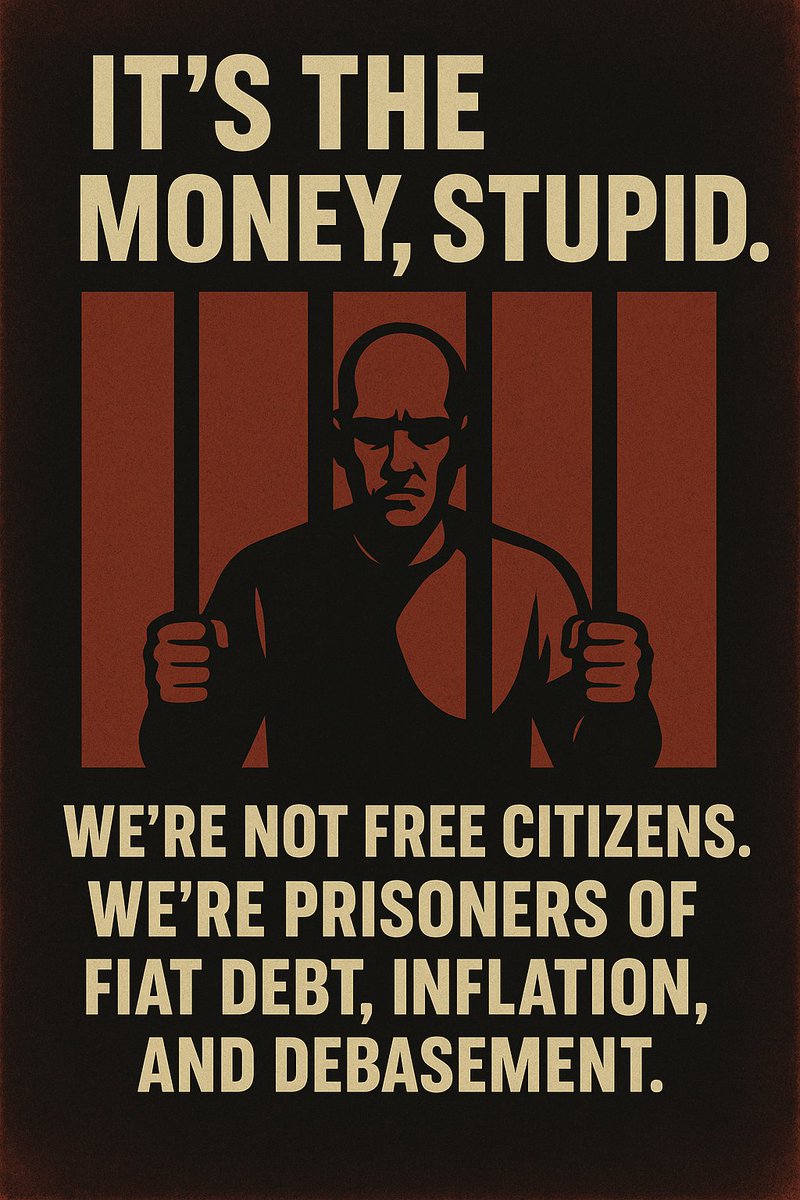 We used to be able to save for our futures.
A family could put money away and watch it grow into a home, a college fund, or a retirement.
But saving no longer works. Inflation steals the value year after year.

Now, the only path to assets is credit. Want a home? Mortgage. Want a