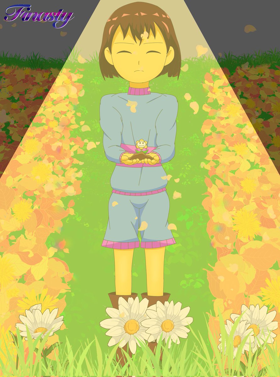 Drawing Frisk from Undertale
#undertale