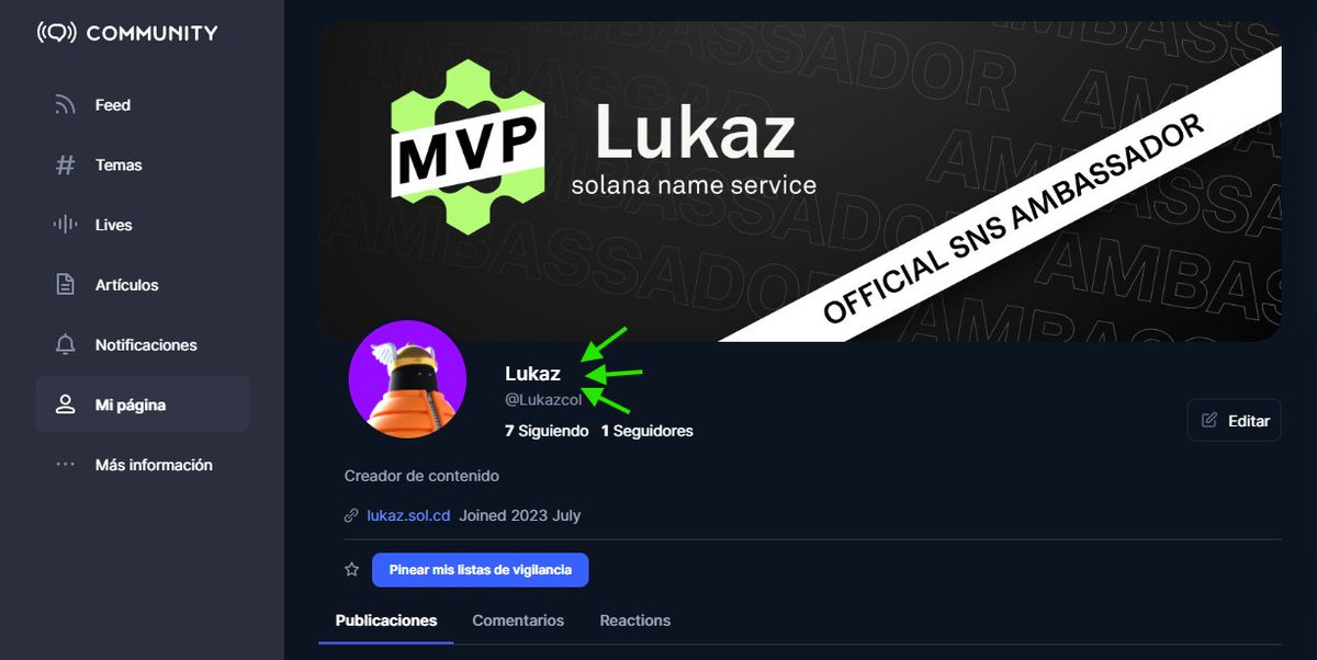 Lucasᶜᵒˡ (@lucascol_) on Twitter photo Pronto la cuenta estará 100% verificada por el equipo de <a href="/CoinMarketCap/">CoinMarketCap</a>
Ahí justo al lado de mi nombre "Lukaz" estará en unos días la marca azul de verificación de la cuenta. Muchas gracias a #CMC por la oportunidad de estar dentro. Pronto la cuenta estará 100% verificada por el equipo de <a href="/CoinMarketCap/">CoinMarketCap</a>
Ahí justo al lado de mi nombre "Lukaz" estará en unos días la marca azul de verificación de la cuenta. Muchas gracias a #CMC por la oportunidad de estar dentro.