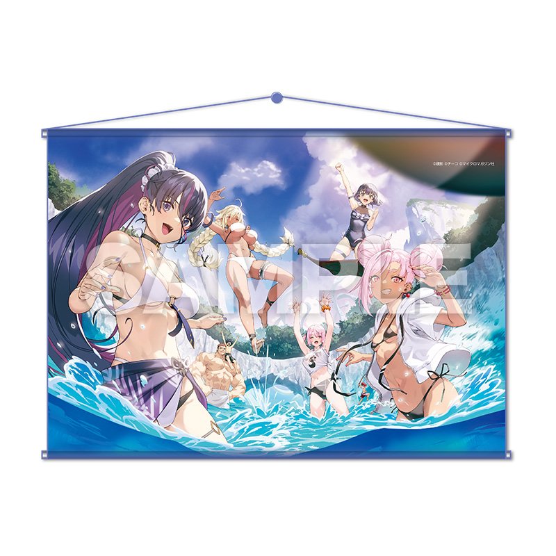 C99,C106 タペストリー 嘆きの亡霊は引退したい コミックマーケット106 GCノベルズ／GCN文庫ブースで 『嘆きの亡霊は