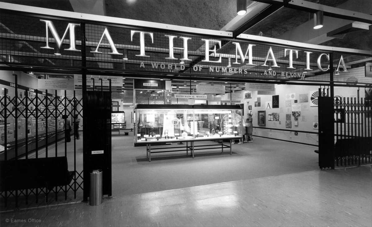 In the 1960’s Charles and Ray Eames used their design minds to produce an unreal exhibit about computers and math.

You can see it recreated today at the Ford museum in Detroit. By far one of my favorite exhibits.