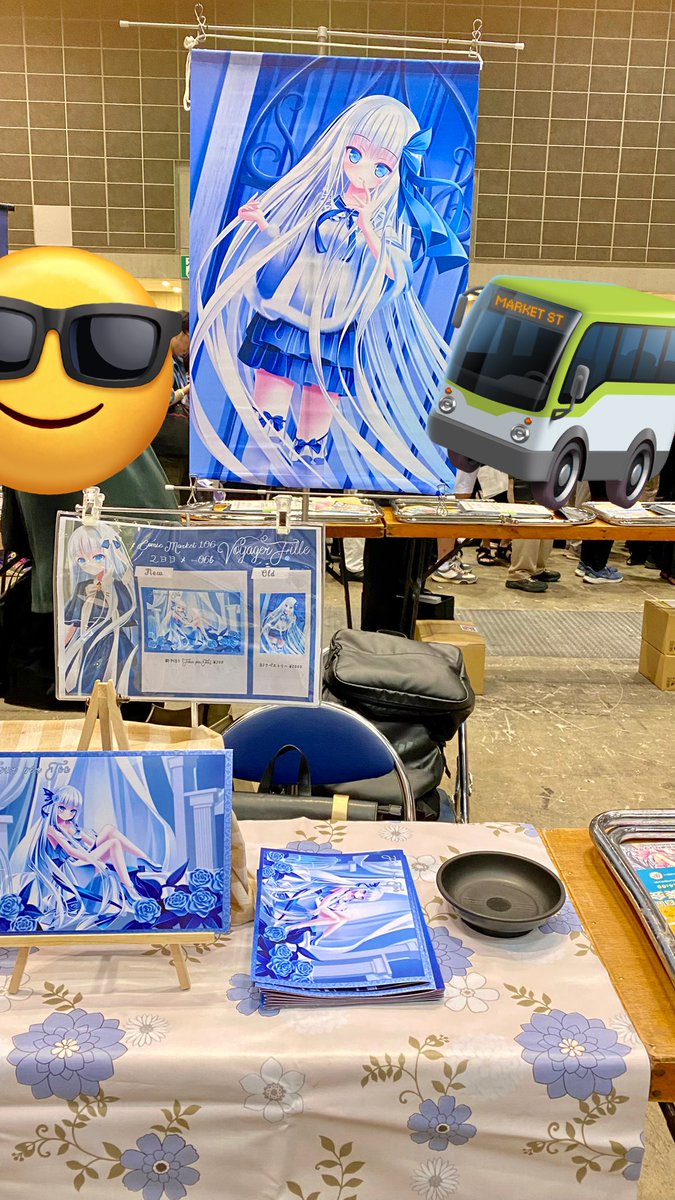 TinkleAkikami's tweet photo. 今回の設営はこんな感じのようです https://t.co/FMignzNmK3