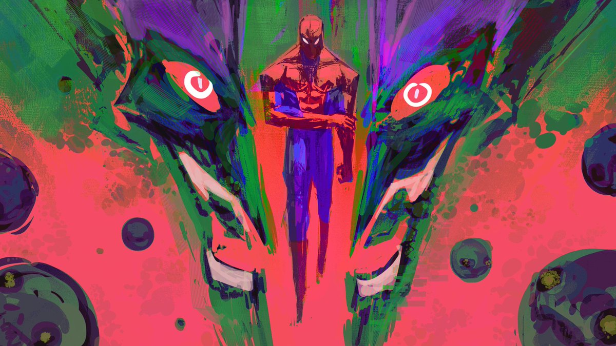 Spiderman with grintgobhlen WIP