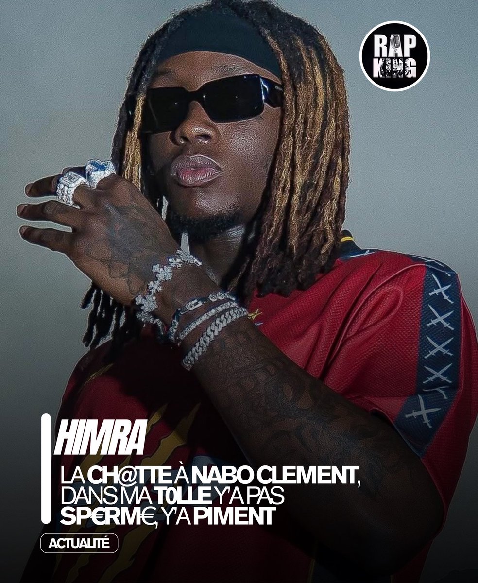 🚨BOOM| Himra dans ”DACHIBA KUMGBA TCHAIBA” 😱🔥

🗣️ : « La ch@tte à NABO CLEMENT, dans dans ma t0ll€ y’a pas sp€rm€ y’a piment 🌶️ »