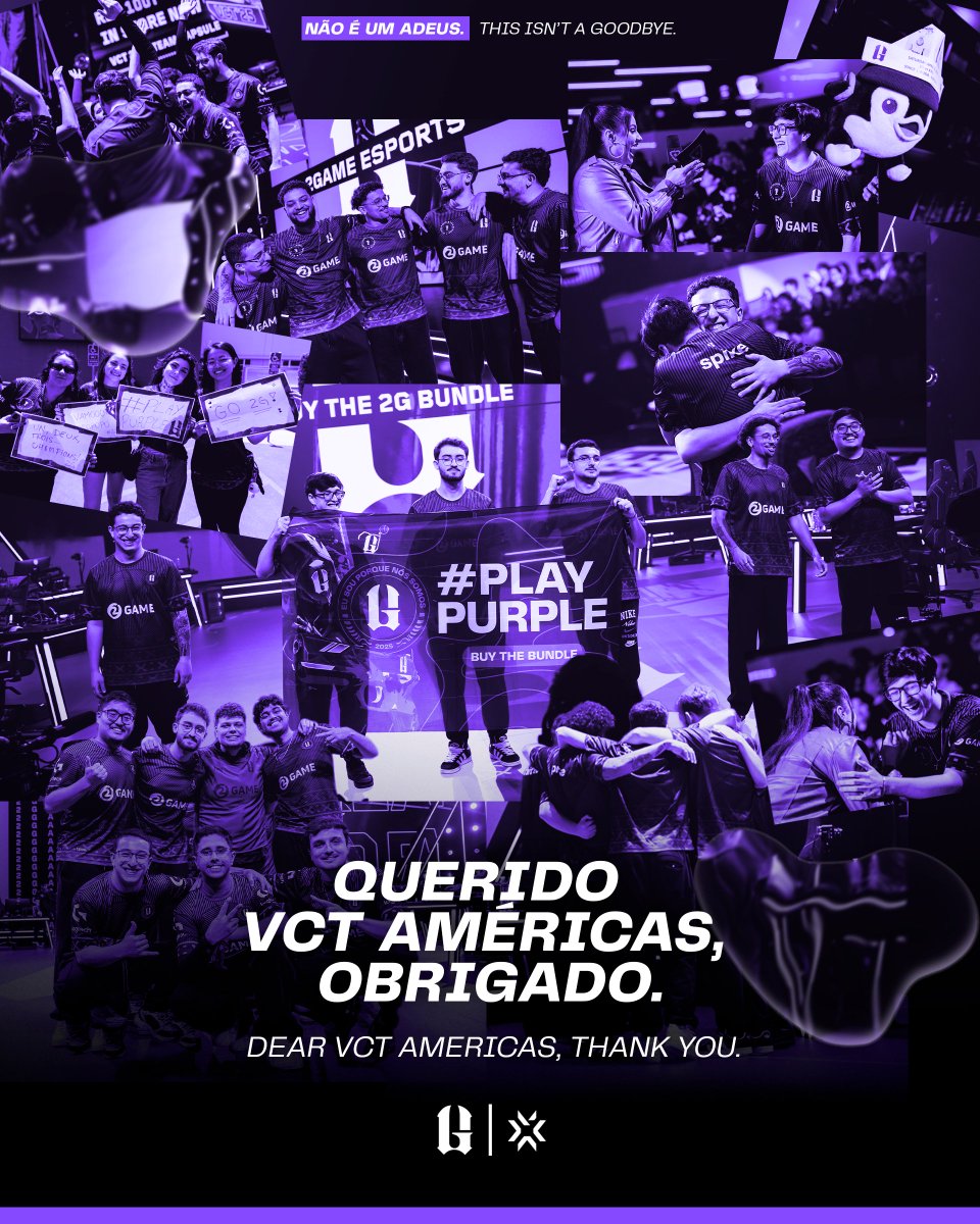 Mesmo em um ano cheio de adversidades, a gente nunca desistiu nem deixou de acreditar. Sabemos que poderíamos mais, mas, por enquanto, ficamos por aqui.

Obrigado pela torcida, vocês são incríveis e seremos eternamente gratos por tanto carinho!

ISSO NÃO É UM ADEUS. OBRIGADO, VCT