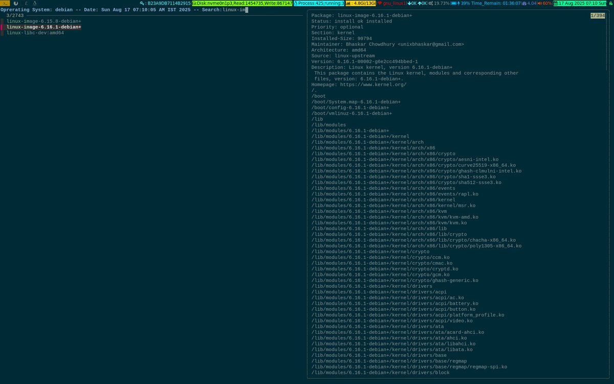 unixbhaskar's tweet image. Time pass 😜

#linuxadmin #debian #opensource #operatingsystem