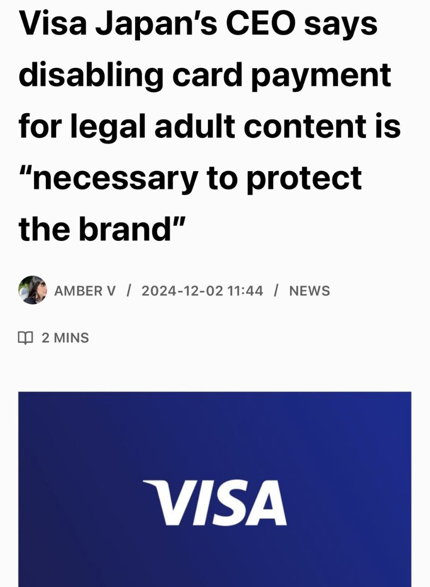 GiveMeBanHammer's tweet photo. Huh...where is all that care for "protecting the brand" you two were raving about when you forced Steam, Itch io and many Japanese websites to self-censor?

Now you were caught directly sponsoring and partnering with Roblox...

Having amnesia, Visa and Mastercard? https://t.co/APFY6PoXpe