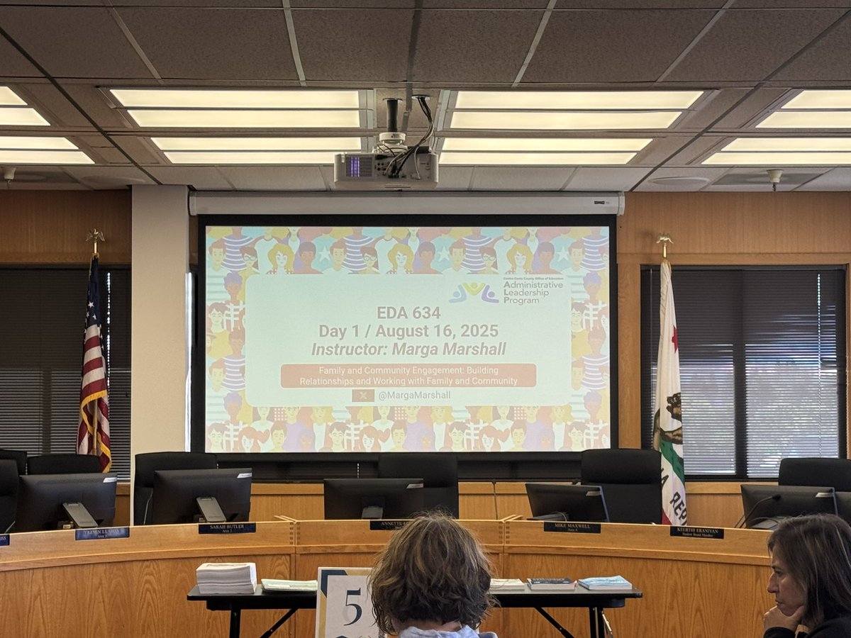 MargaMarshall's tweet image. EDA 634: Family and Community Engagement in Schools / Cohort 4 of the @CoCoSchools ALP Program. Fabulous group!!! And …. So many familiar faces ! 💖 #leadershipProgram #futureadminleaders #parentengagement