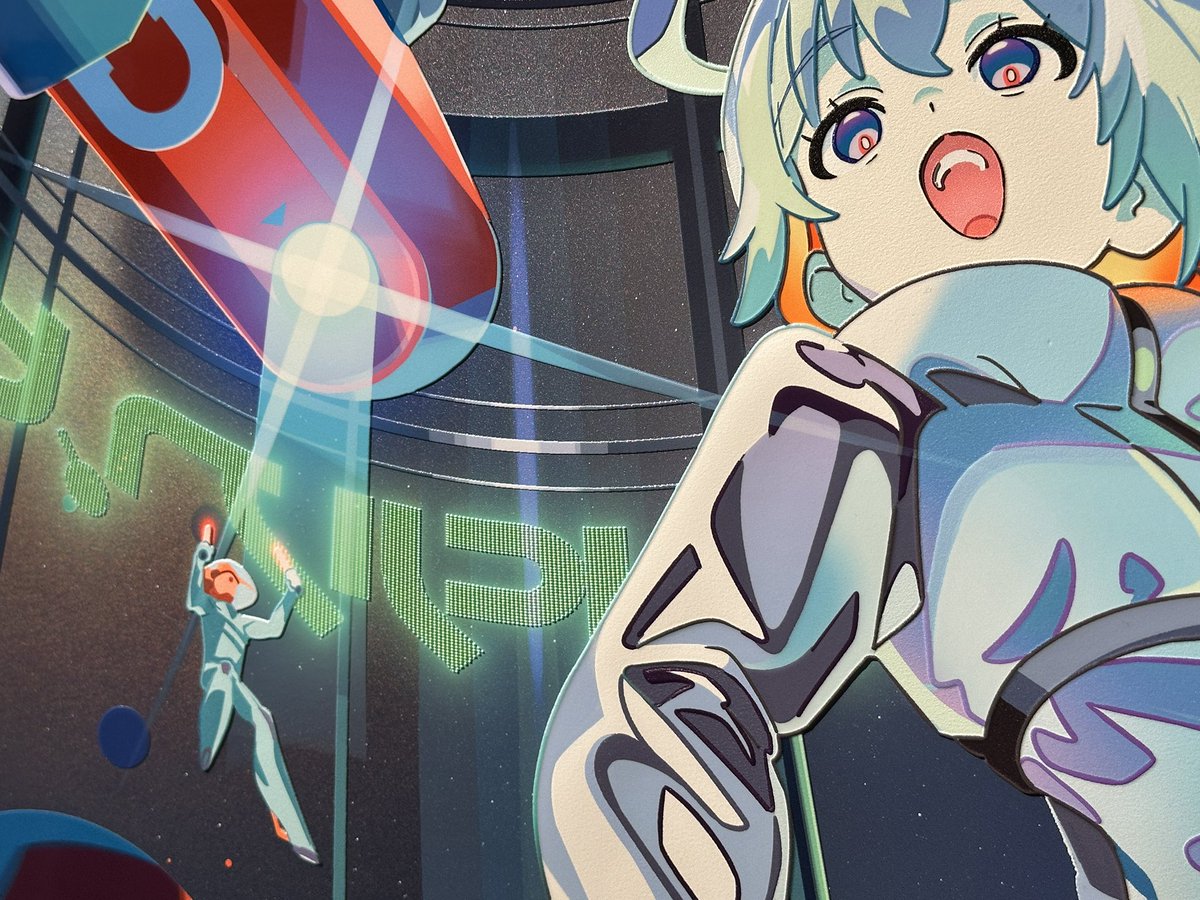 ILLUST. POSTER EXPOのすごい印刷を見に来てほしい
#イラストEXPO