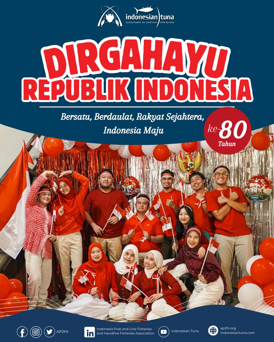 80 years of independence is more than a celebration—it’s a tribute to the courage, unity, and resilience that shaped our nation.

Merdeka selalu, dari hati untuk negeri  ❤️🤍