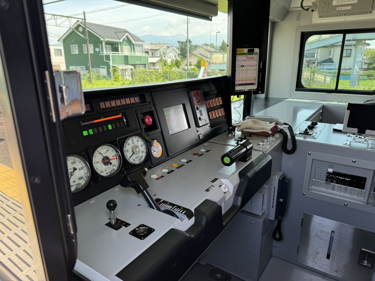 GV-E197系の運転台 完全に電車 #JR東日本 #SLぐんま #GV