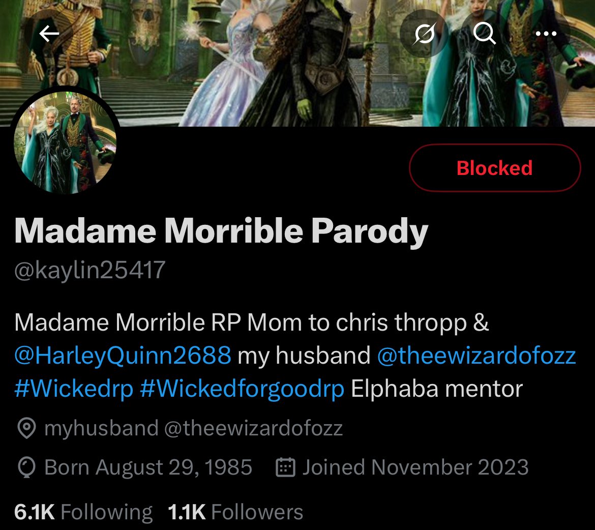 πππππππ (@notaurvival) on Twitter photo /
i strongly suggest you report and block <a href="/kaylin25417/">Madame Morrible Parody</a>. they are known to harass people, godmod, use ai to make pictures of babies, etc.
I do strongly believe this is a minor but regardless, do not interact with this person /
i strongly suggest you report and block <a href="/kaylin25417/">Madame Morrible Parody</a>. they are known to harass people, godmod, use ai to make pictures of babies, etc.
I do strongly believe this is a minor but regardless, do not interact with this person