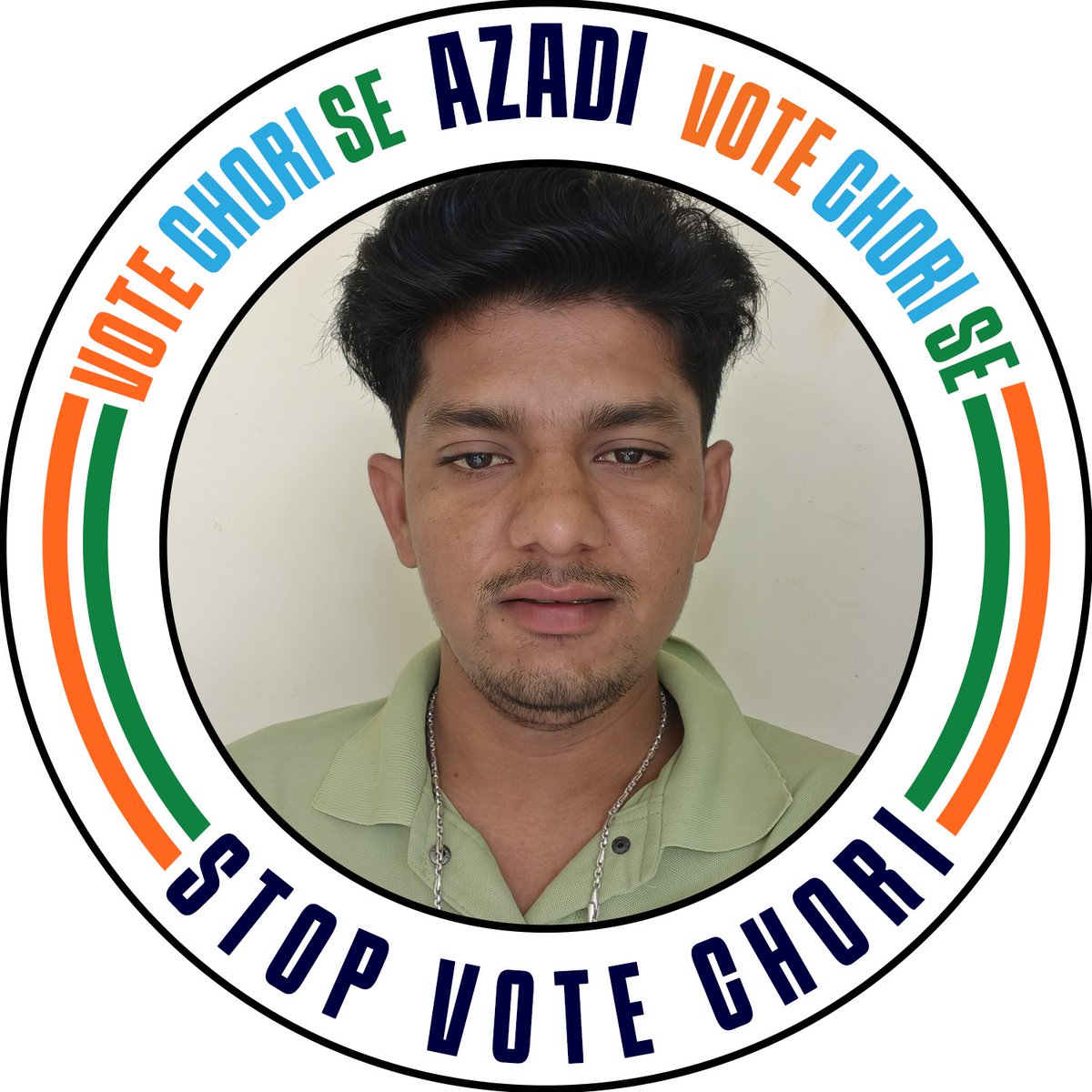 RaJveeR GoThwaL (@rajveergothwal) on Twitter photo हर चोरी हुआ वोट, हमारी आवाज़ और पहचान की लूट है।
<a href="/RahulGandhi/">Rahul Gandhi</a> जी की यह लड़ाई जनता के जनादेश, EC–BJP के वोट चोरी की साज़िश को बेनक़ाब करने और लोकतंत्र को बचाने की मुहिम है।
वोट चोरी के ख़िलाफ़ अपना समर्थन दिखाने के लिए आज ही अपनी DP बदलें : 👇🏻
votechori.in/dp हर चोरी हुआ वोट, हमारी आवाज़ और पहचान की लूट है।
<a href="/RahulGandhi/">Rahul Gandhi</a> जी की यह लड़ाई जनता के जनादेश, EC–BJP के वोट चोरी की साज़िश को बेनक़ाब करने और लोकतंत्र को बचाने की मुहिम है।
वोट चोरी के ख़िलाफ़ अपना समर्थन दिखाने के लिए आज ही अपनी DP बदलें : 👇🏻
votechori.in/dp