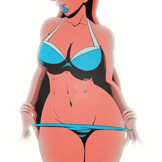 ━━━━┄┄┄┄

Blue has always been her color. 🩵
#SeductiveSunday