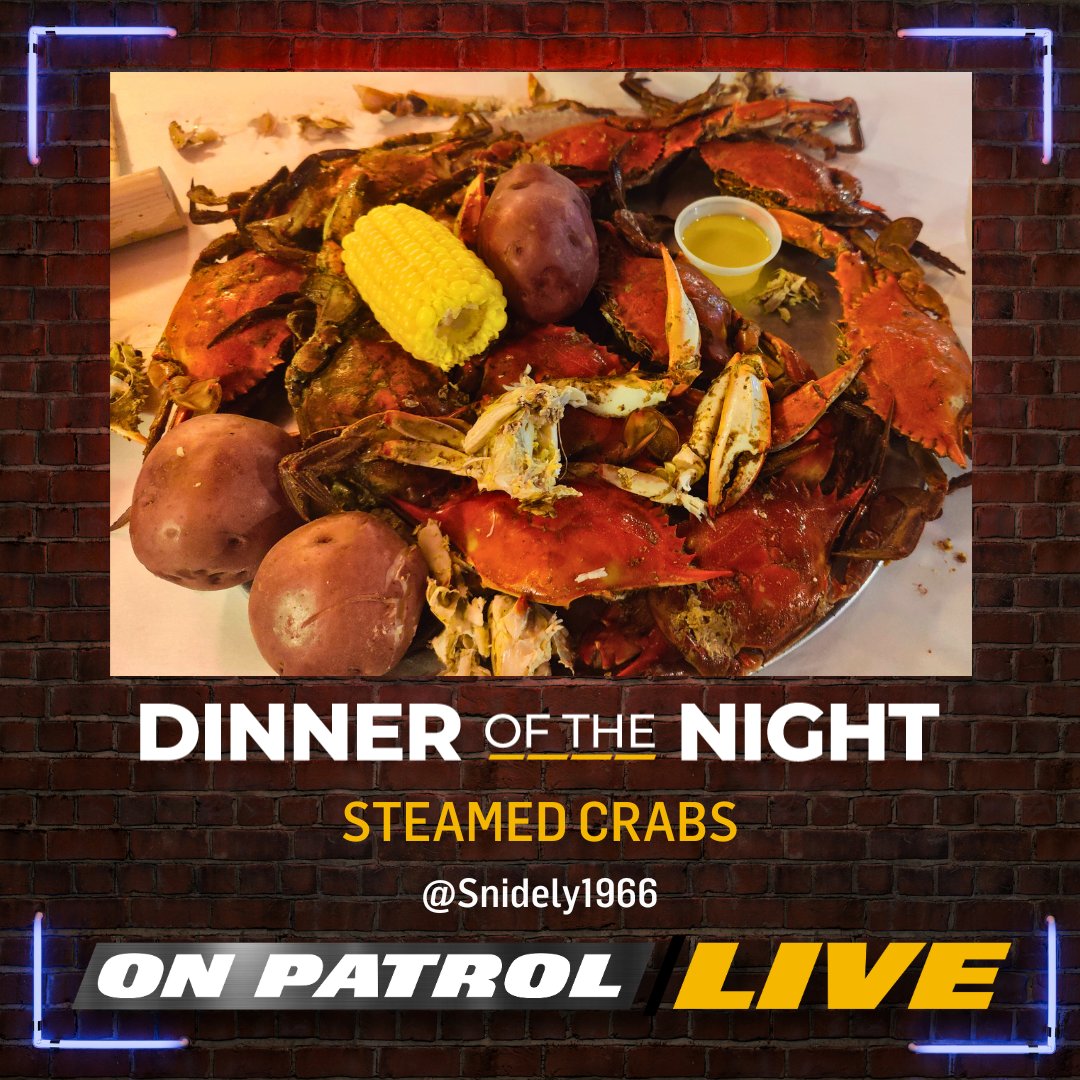ReelzChannel's tweet photo. Congratulations @Snidely1966, your STEAMED CRABS are tonight's #OPLive #DinneroftheNight! #REELZ #OPNation https://t.co/NxnX9mv4nm
