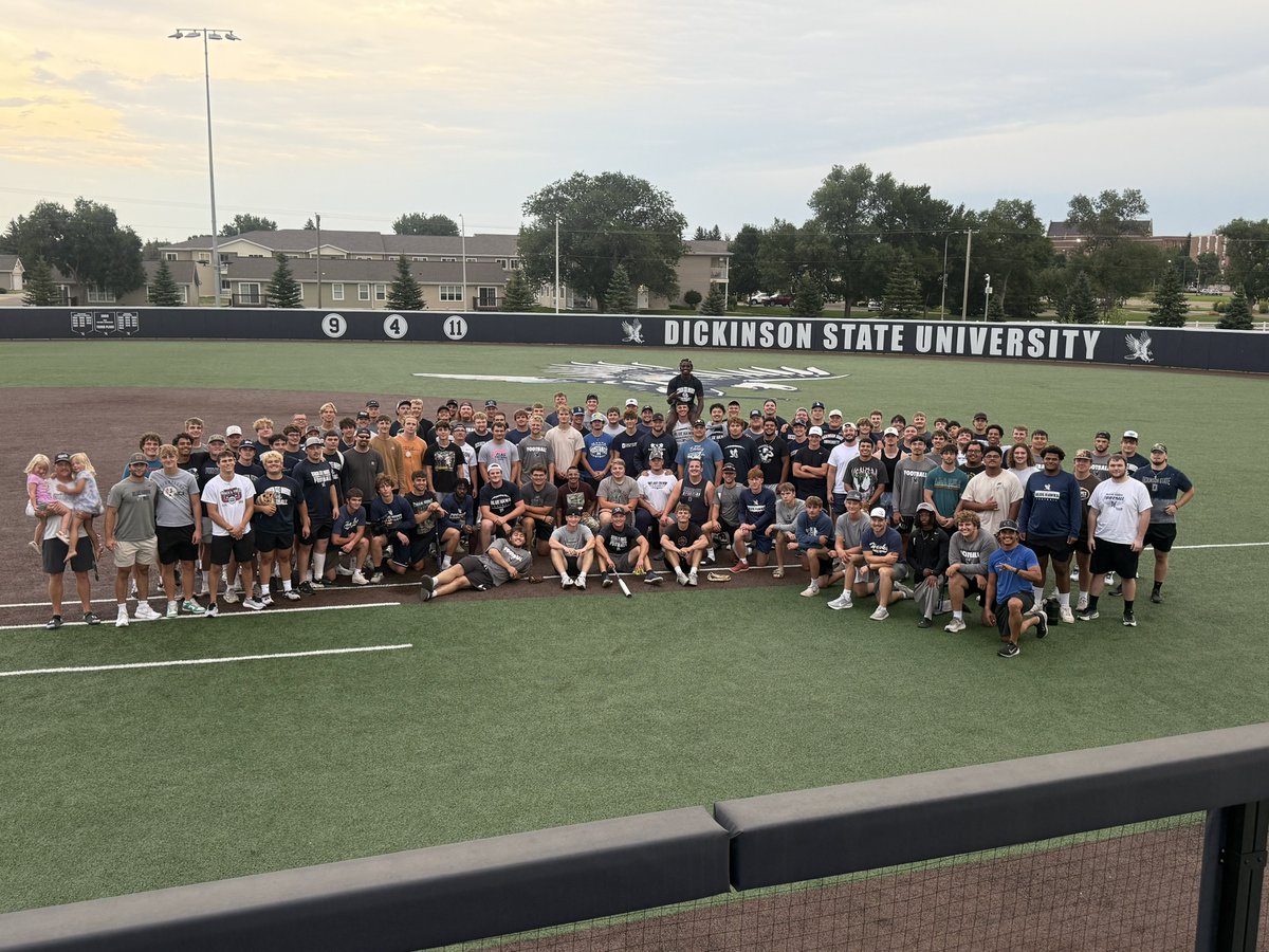 Dickinson State Football (@bluehawkfb) on Twitter photo Thank you <a href="/BlueHawkSB/">Dickinson State Softball</a> for allowing us to use your beautiful facility for a Home Run Derby! Thank you <a href="/BlueHawkSB/">Dickinson State Softball</a> for allowing us to use your beautiful facility for a Home Run Derby!