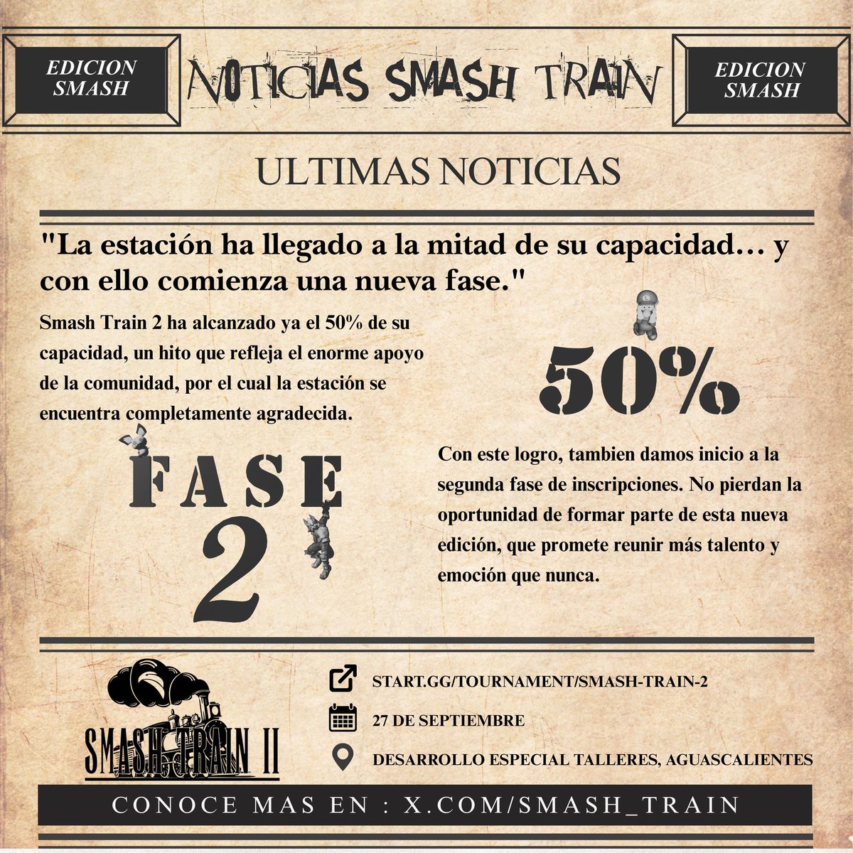 Smash Train tweet media