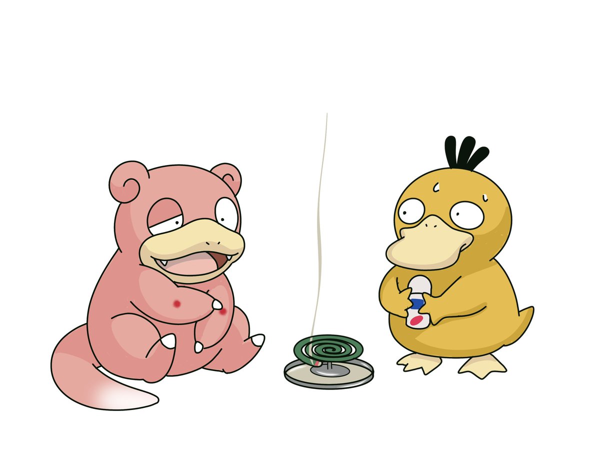 お題

虫刺されでかゆいヤドンの心配をするコダック