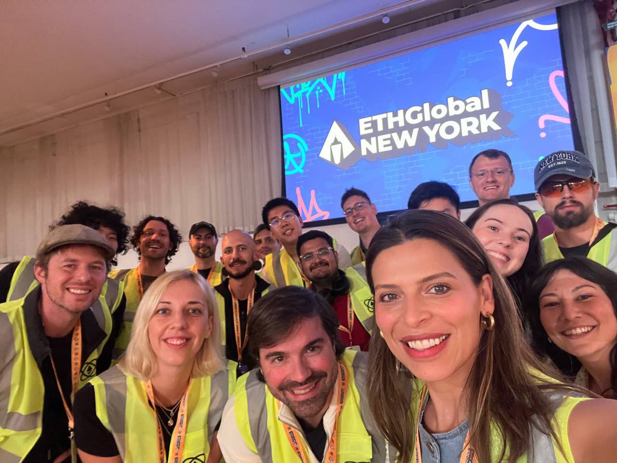 mentors are in the bright yellow vests if you need us at <a href="/ETHGlobal/">ETHGlobal</a> 

sent a pic to my mom and she said i could help land planes too