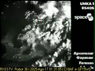 Received 2 images SSTV in Robot36 satellite UMKA-1 (RS40S), Orbit 11785. #umka1 #sstv #amsat #cubesat #cubesats