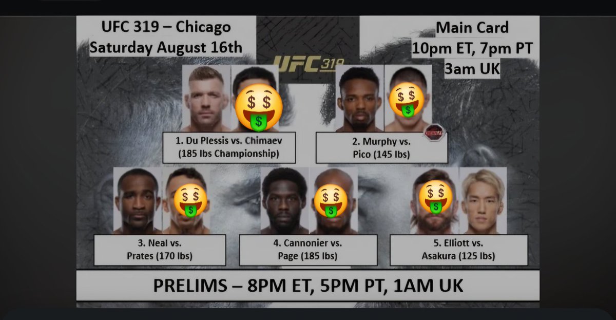 WOLF BY DARCE #UFC319