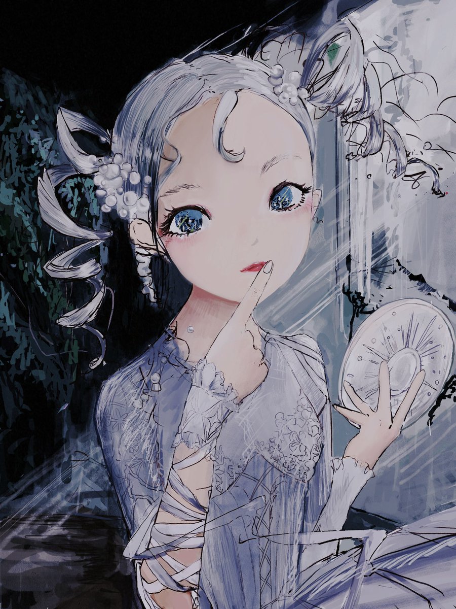 mintopanna's tweet photo. 白銀
#illustration 
#絵描きさんと繋がりたい 
#夏の創作クラスタフォロー祭り https://t.co/etMm2k9axc