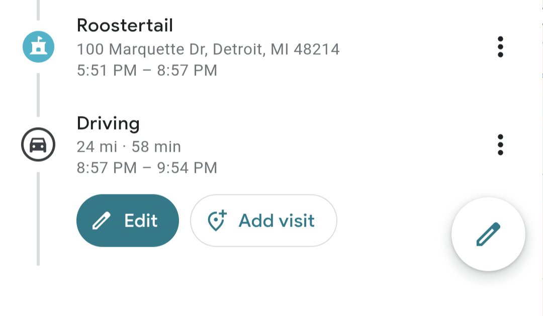 This drive was supposed to be 20 minutes