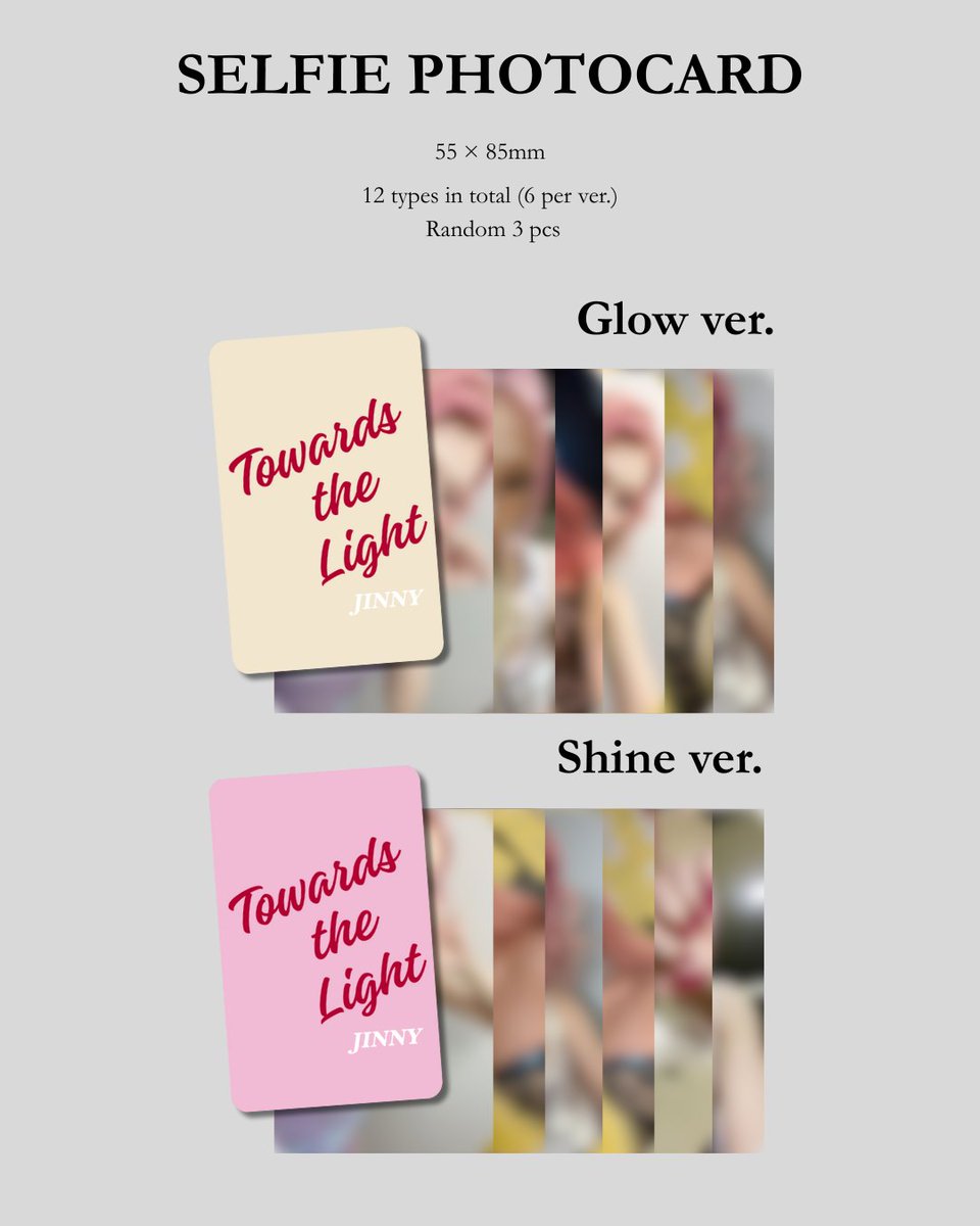 ┈┈┈┈┈┈┈₊⊹

JINNY Solo Debut Mini Album “ Towards the Light “
📕 𝑨𝒍𝒃𝒖𝒎 𝑷𝒓𝒆𝒗𝒊𝒆𝒘 𝟏

✔️ 𝟎𝟖.𝟐𝟑 𝟏𝟐𝑷𝑴 𝑻𝒊𝒕𝒍𝒆 𝒕𝒓𝒂𝒄𝒌 “ 𝑬𝒗𝒆𝒓𝒈𝒍𝒐𝒘 “ 𝑹𝒆𝒍𝒆𝒂𝒔𝒆
✔️ 𝟎𝟗.𝟎𝟖 𝟏𝟐𝑷𝑴 𝑴𝒊𝒏𝒊 𝑨𝒍𝒃𝒖𝒎 “ 𝑻𝒐𝒘𝒂𝒓𝒅𝒔 𝒕𝒉𝒆 𝑳𝒊𝒈𝒉𝒕 “ 𝑹𝒆𝒍𝒆𝒂𝒔𝒆