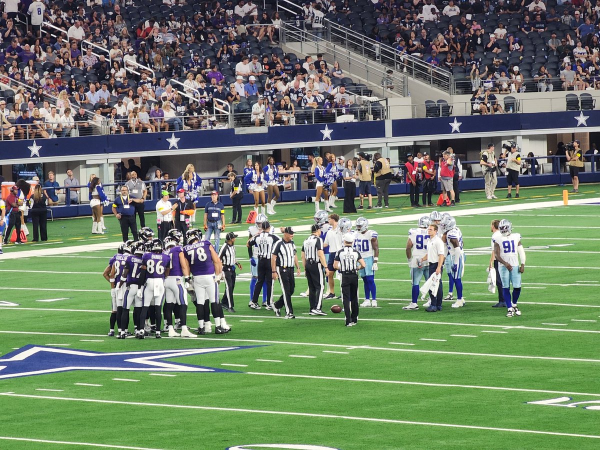 stanleymwc's tweet photo. We are so back π #DallasCowboys #CowboysNation #DALvsBAL https://t.co/imuBi1QQeg